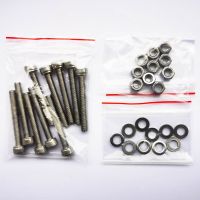 1 20Set Screws Nuts Washers Set M3 M4 M5 M6 M8 M10 Stainless Steel 304 DIN912 Hexagon Hex Socket Head Cap Allen Screw L 6-60mm