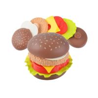 Childrens Play House Toy - Mini Burger Toy Set French Fries Cola Model Simulated Food Toy