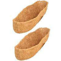 2 Pcs Coconut Liner Natural Coconut Fiber Basket Coconut Replacement Liner Perfect Planter Liner Replacement for the Old