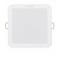 "^สินค้าขายดี^"PHILIPS โคมดาวน์ไลท์ LED แบบฝังฝ้าหน้าเหลี่ยม 4นิ้ว 9W รุ่นเมสัน 59451 แสงเดย์ไลท์"__/\__"