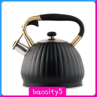 ✘ [In Stock] Whistling Tea Kettle Pumpkin Pot for All Kitchen Stove Top/Induction 3.5L