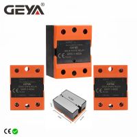 GEYA รีเลย์โซลิดสเตทรีเลย์ DC เป็น AC DC ไป DC AC เป็น AC 10A 25A 80A 60A 100A 120A ไม่มีกล่อง GSR1-1