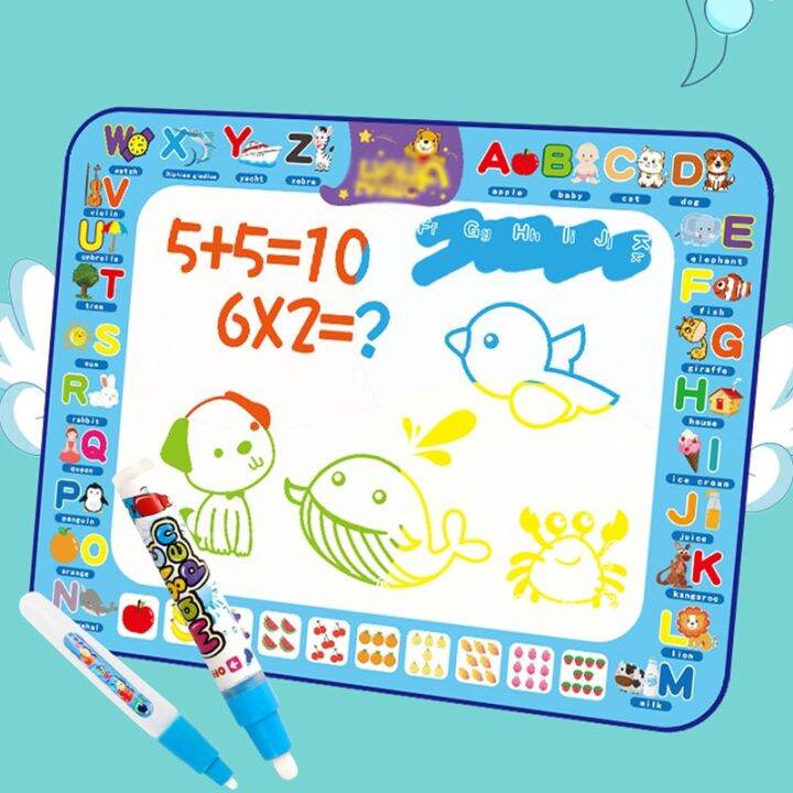 yf-magic-water-drawing-mat-coloring-doodle-with-pens-montessori-toys-painting-board-educational-for-kids