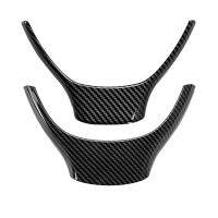 Carbon Fiber Car Interior Steering Wheel Decoration Strip Frame Cover Trim Sticker for 5 7 Series F10 F11 F01 F02