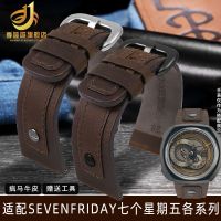 Suitable for 7 Fridays Leather P1/2 M1/2/3 Q1/Q2/03 Denim Vintage Watch Strap Watch Accessories