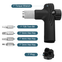 ปรับจักรยานประแจแรงบิด456Nm แรงบิด T ประแจแบบพกพาจักรยานชุดบำรุงรักษาอุปกรณ์จักรยาน