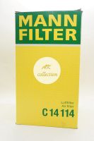 BENZ กรองอากาศ ไส้กรองอากาศ Air filter Mann  C14114  เบนซ์  รุ่น W211 W203 W209 R171 M271 E200kom