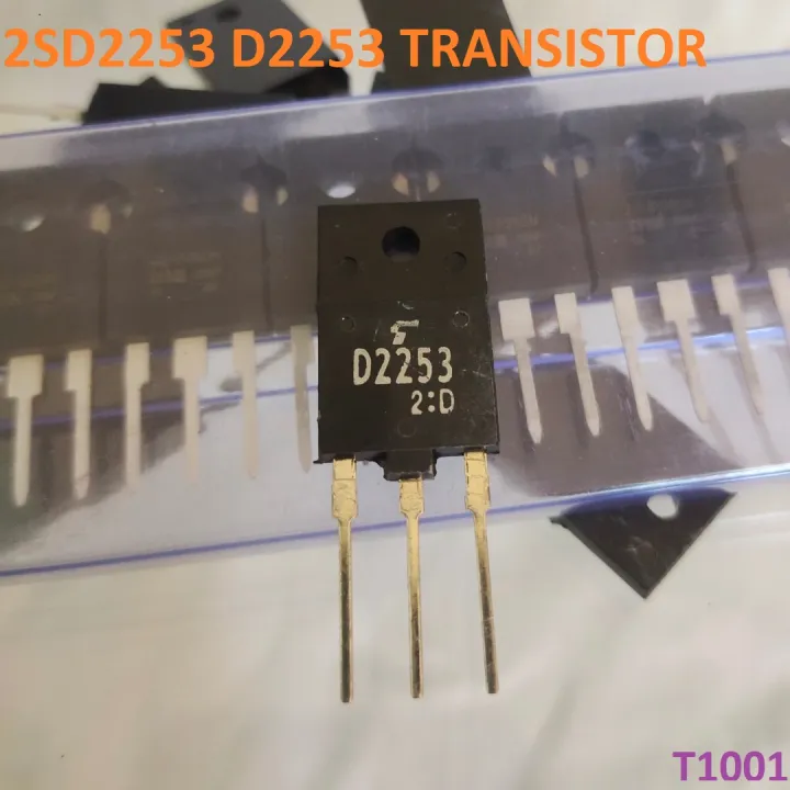 1pcs 2SD2253 D2253 TRANSISTOR 6 A, 600 V, NPN, Si, POWER TRANSIS ...