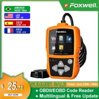 NEW FOXWELL NT201 OBD2 Scanner Check Engine Light Car Code Reader Free Update Automotive Scanner OBDII Diagnostic Tool PK ELM327