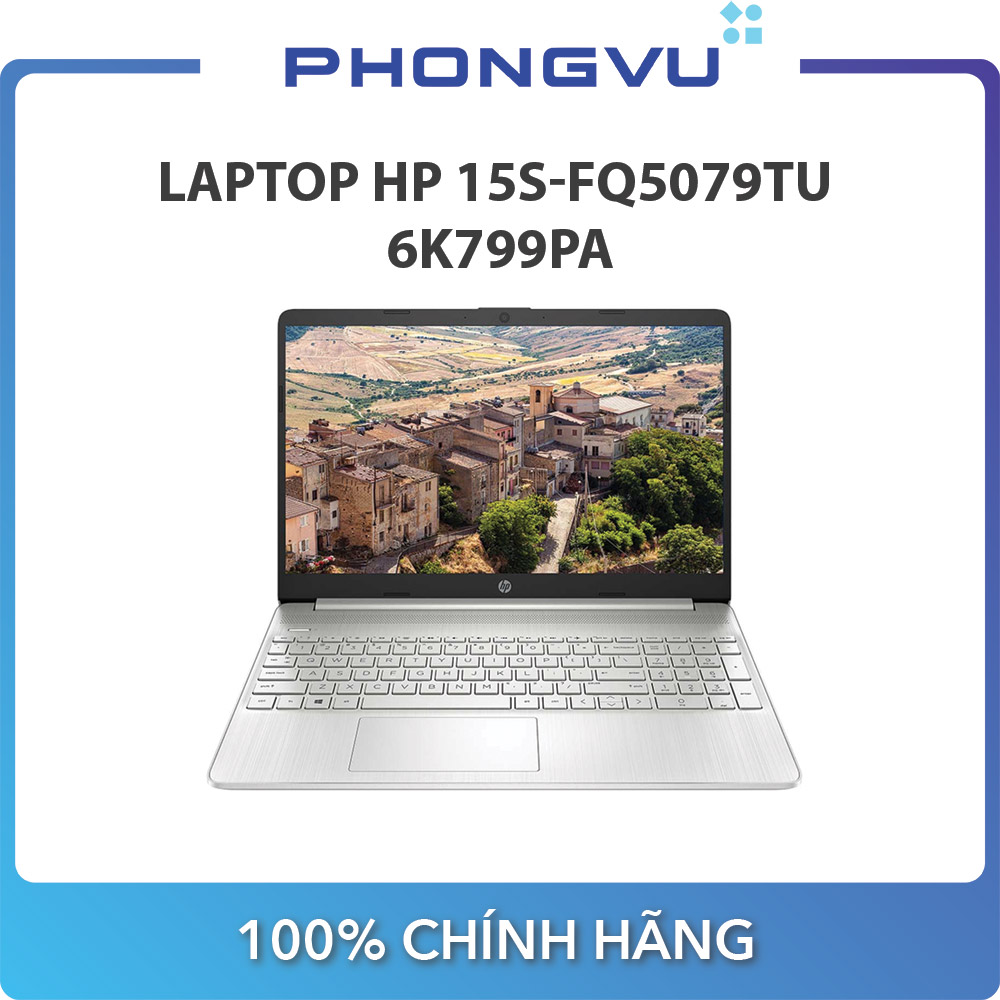 Máy tính xách tay/ Laptop HP 15s-fq5079TU (6K799PA) (i5-1235U) (Bạc)