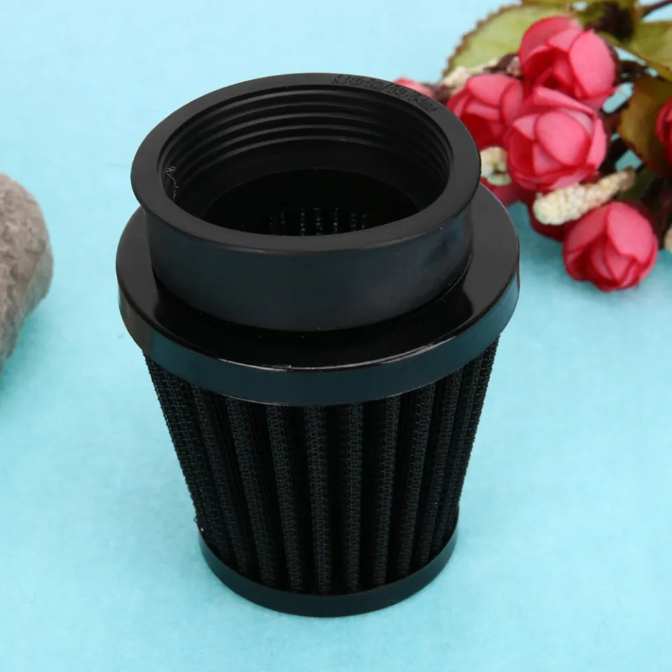 48mm 49mm 50mm Motorcycle Air Intake Filter Universal Air Filter Cleaner  High Performance Replacement Round Motorcycle Accessories