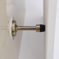 High Quality Stainless Steel Windproof Door Stopper Holder wall buffer crash for Home Toilet Room Door Latch Furniture Hardware Door Hardware Locks