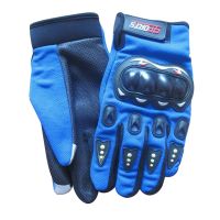 ++โปร UNITBOMB ถุงมือมอเตอร์ไซค์ Pro BikeR Sports Gloves ขนาดฟรีไซส์ รุ่น เต็มนิ้ว สีดำ/สีแดง/สีน้ำเงิน ราคาถูก ถุงมือขับมอไซ ถุงมือขี่bigbike ถุงมือขี่มอไซ ชุดขี่มอไซค์