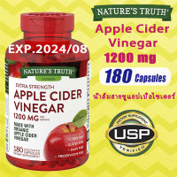 Natures Truth Apple Cider Vinegar 1200 mg 180 Capsules