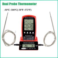 ✾℗ Alarm Thermometer Gauge Thermometer Wireless Oven Kitchen Meter Food Cooking Digital Timer Meat Dual Smoker Tool Grill Probe