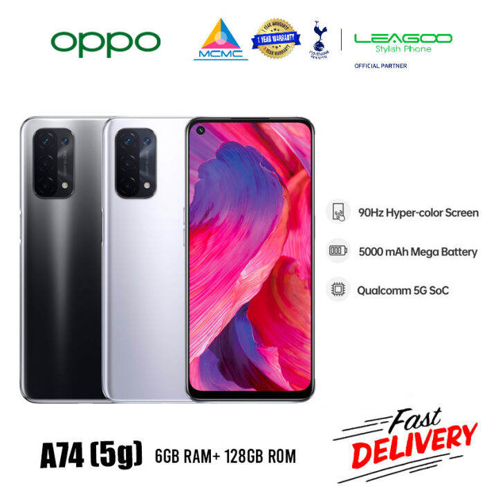 oppo a74 5g notification light