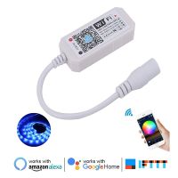 Magic Home Mini RGB RGBW Wifi Controller สำหรับแถบไฟ Led แผงฟังก์ชั่นจับเวลา16ล้านสีการควบคุมสมาร์ทโฟน Alexa