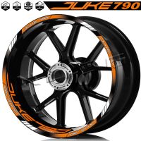 Adesivo Riflettes Ruota Del Motociclo Bordo Striscia Decalcomania Accessori ต่อ Naimstro Pereabile ต่อ Ktm Duke 790 DUKE790