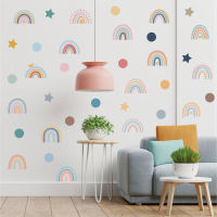 Arch Wall Sticker Colorful Wall Stickers Childrens Room Wall Sticker Star Wall Sticker Dot Wall Sticker