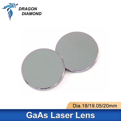 DRAGON DIAMOND GaAs Co2 Focus Lens Laser Engraver Dia.18/19.05/20mm FL.50.8/63.5/76.2/101.6mm For Co2 Engraving Cutting Machine