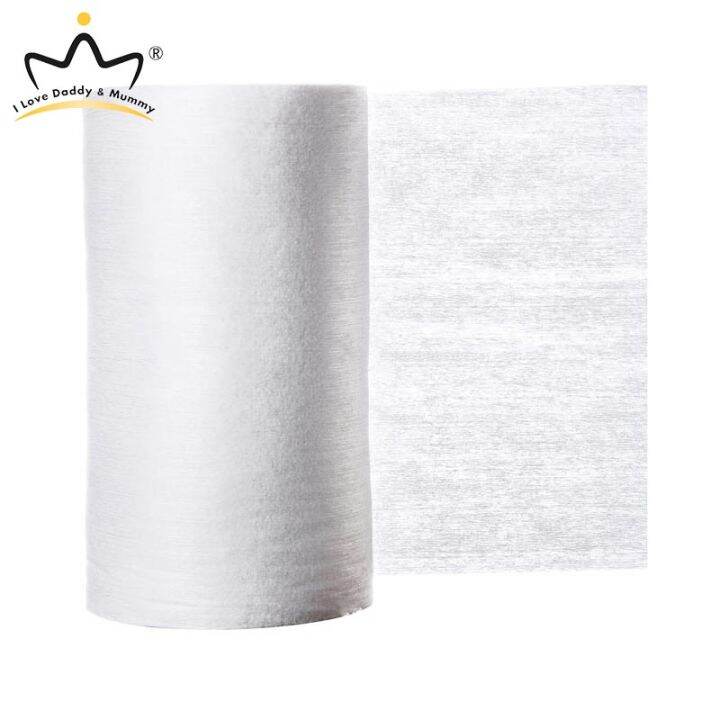 100Pcs/Roll Baby Changing Pads Flushable Bamboo Kids Nappy Cloth