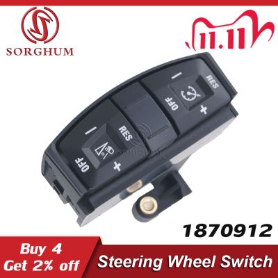 ☍♘❖ For Scania R-Series Car Steering Wheel Control Switch Module Button 1870912