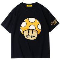 smiley face cotton high street European and เสื้อยืดลายฤดูร้อน S-5XL