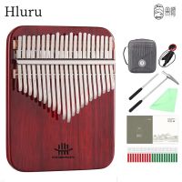 HLURU Kalimba 21คีย์เปียโนนิ้วหัวแม่มือหัวใจไม้ทั้งหมด17คีย์ Kalimba เครื่องมือคีย์บอร์ดเปียโนนิ้ว