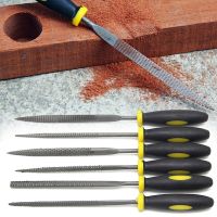 iho❄  6Pcs 140mm Metal Filing Rasp Needle File Wood Tools Hand Woodworking Files