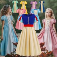 【CC】 Theme Snow Costume Tiana Roleplay Outfits Cinderella Frock Belle Sets