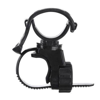；。‘【； 1Pc Bike Handlebar Torch Holder Plastic Bicycle Mount Bracket Quick Release Rotation Clamp For Flashlight Cycling Accessories