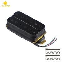 ที่มีคุณภาพสูง fleor กีตาร์ไฟฟ้าขดลวดคู่ Humbucker รถกระบะสะพาน/คอเรื่อยๆรถกระบะ W/ความสูงปรับสกรูหลายสี