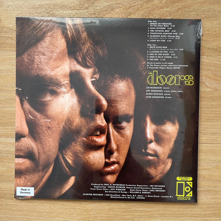 แผ่นเสียง-the-doors-the-doors-vinyl-lp-album-reissue-stereo-180-gram-แผ่นเสียงมือหนึ่ง-ซีล