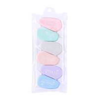 6 Pieces Macaron/Morandi Color Correction Tape White Correction Tape White Tape Correction Liquid Pens