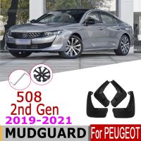 Mudguard For Peugeot 508 2021 2020 2019 508 SW 508 8E Front Rear Fender Mud Flaps Guard Splash Flap Mudguards Car Essories