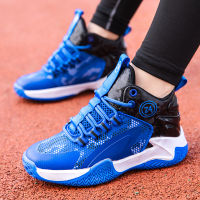 Children Shoes Teen Basketball Shoes for Boys Thick Sole Non-slip Casual Kids Sneakers Footwear Child Boy Basket Trainer Shoes