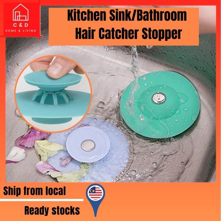 Sink Cover bathroom corner Sink Antiblocking Floor Drain Round