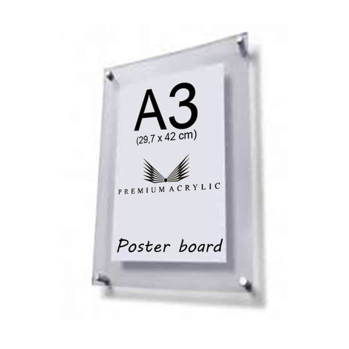 A3 Acrylic Akrilik Frame Poster Akrilik Dinding Bingkai Foto a3-acrylic-akrilik-frame-poster-akrilik-dinding-bingkai-foto