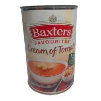 สินค้านำเข้า? Baxters Cream Of Tomato 400g แบ็กซ์เตอร์ ครีมมะเขือเทศ 400g