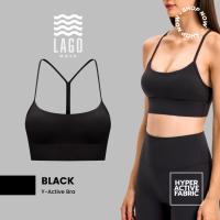 [LAGO Sport Bra] Y-Active Bra สปอร์ตบรา เสื้อออกกำลังกาย เสื้อกีฬา ผู้หญิง รุ่น Y-Active Bra พร้อมฟองน้ำ