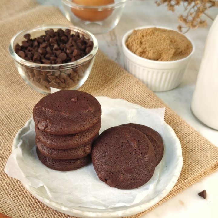 คุกกี้เนยสด-ดับเบิ้ลช็อกโกแล็ต-double-chocolate-soft-cookies-คุกกี้โฮมเมด-คุกกี้ช็อกโกแลต-lydia-amp-samit