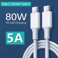 ?Gratis ongkir?PD 80W สายชาร์จ USB อย่างรวดเร็ว C ไปยัง USB C สายเคเบิลสำหรับ Xiaomi Samsung S20 Huawei OnePlus สำหรับ iPhone MacBook Pro IPad Pro สายวันที่