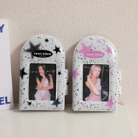 INS Korean Kpop Idol Photocard Holder Stars Print 3 Inch 40 Pockets Photo Album Mini Instax Collection Book binder Albums