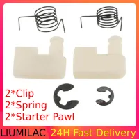 6PCS Flywheel Starter Pawl Spring Clip Recoil Kit For Chainsaw 4500 5200 5800 