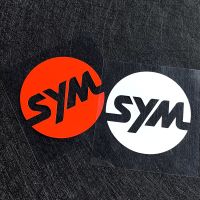 Motorcycle Reflective SYM Logo Emblem Sticker for Sanyang Motor Maxsym Tl500 SYM Cruisym 300 FNX150 JoymaxZ 300 FIDDLE Decals  Emblems