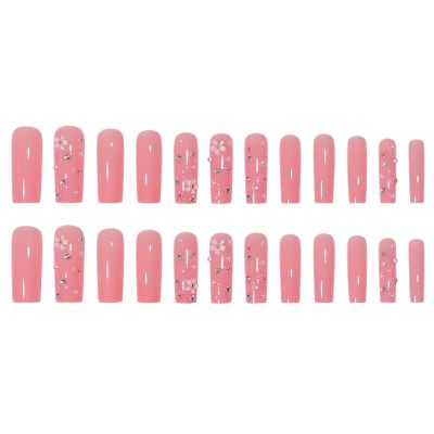 Removable Fake Nails Detachable Nail Pieces Gel Nails 12 Sizes, No Need File Pre-Shaped Press on False Nails Nail Extensions SGCY-99