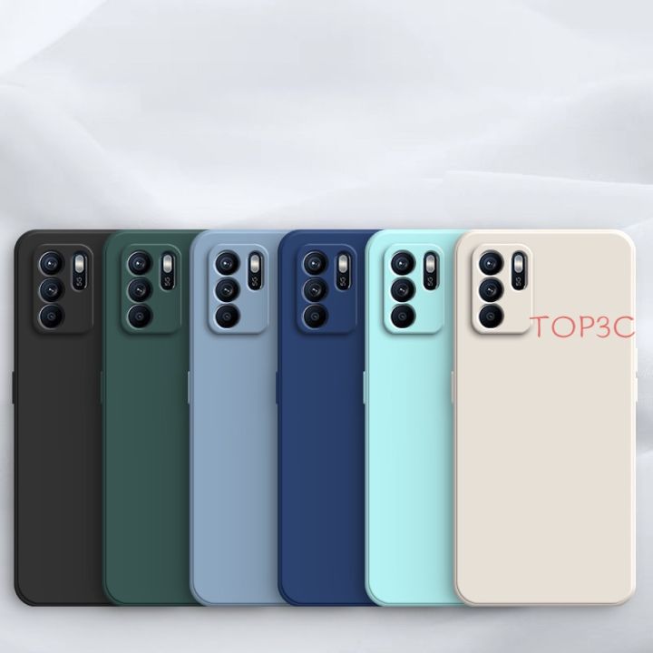 6z-oppo-reno-5กรัม5z-reno6-5-pro-4-pro-4g-ซิลิโคนเหลวตรงขอบเคสใส่โทรศัพท์ฝาหลัง-tpu-ซิลิโคนสีลูกกวาด