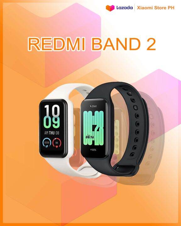 Xiaomi Redmi Smart Band 2 | Bigger display for a clearer view Vibrant 1 ...