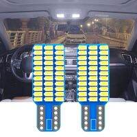 2Pcs Led Bulb 168 194 Turn Signal lamp 3014 33SMD License Plate Trunk light Lamp White For DC12V Auto Interior Light Driving LED