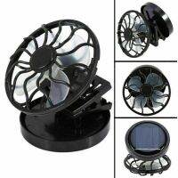 Summer Cooling Fan Clip-on Hat Mini Clip Solar Sun Energy Power Panel Cell Cooling Fan Cooler D15